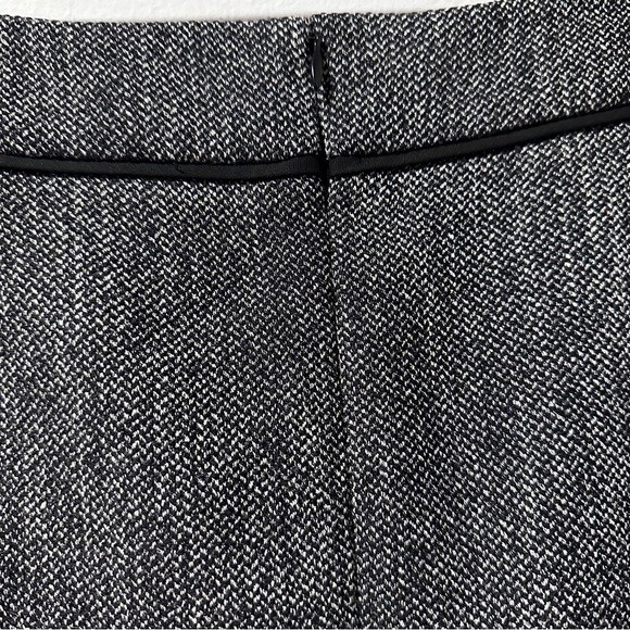 NWT LOFT Black Gray Herringbone Skirt Women’s Plus Size 16 Office Preppy Classic - Picture 8 of 12
